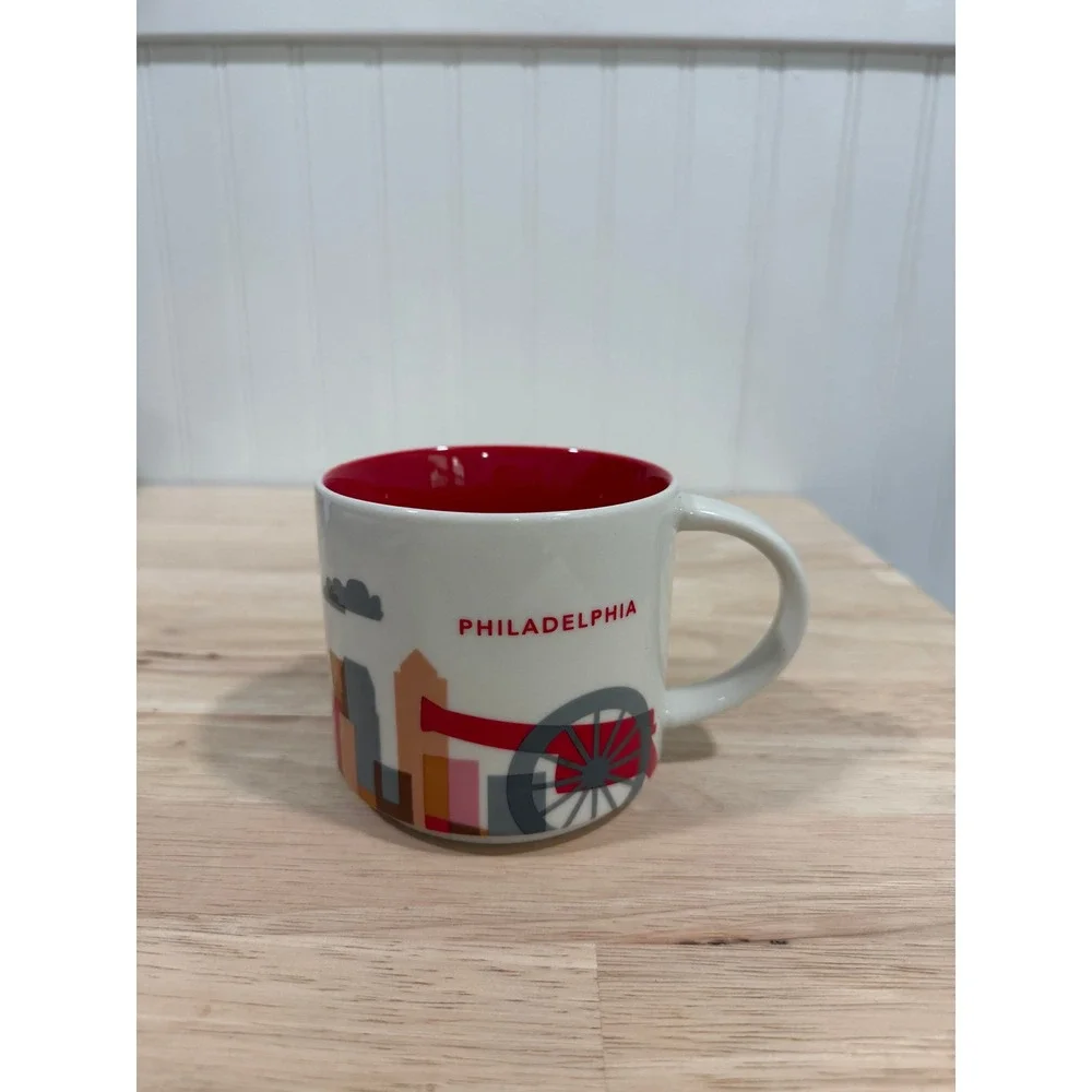 Starbucks You Are Hear Mug Philadelphia Coffee